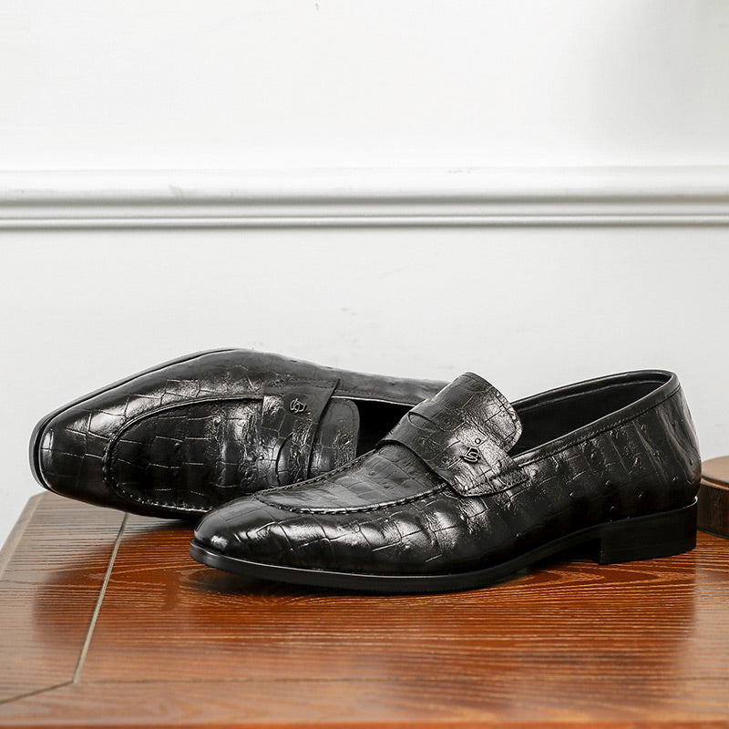 Sapato Loafer Desai Royal Croco