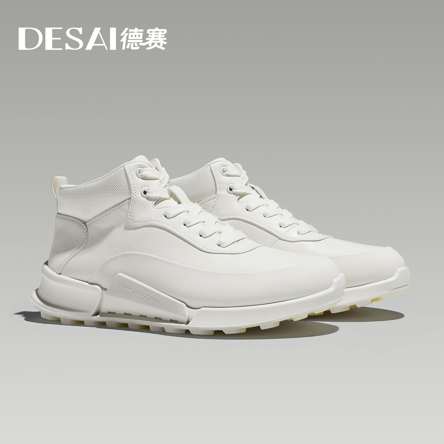 Desai high cut Mens Comfortable Breathable Lightweight Casual Sports Shoes with Anti Slip Sole Versatile for Daily Wear DS2073H