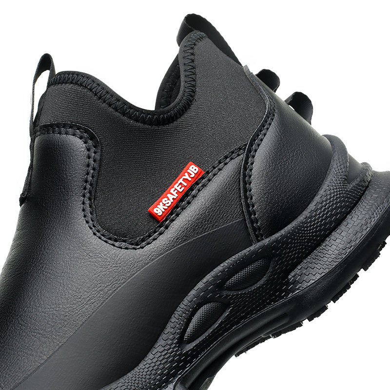 Desai working shoes Chef shoes waterproof comfortable anti slip shoes for men Food Service Chef Kitchen Non Slip Work Shoes Slip On Water Resistant  SF926