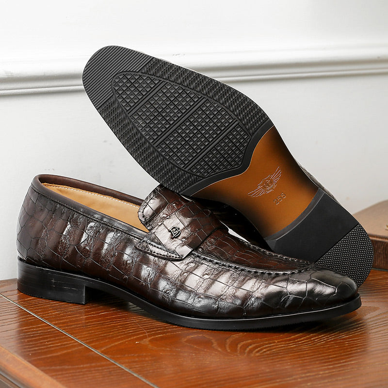Sapato Loafer Desai Royal Croco