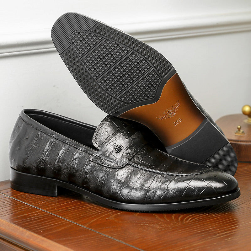 Sapato Loafer Desai Royal Croco