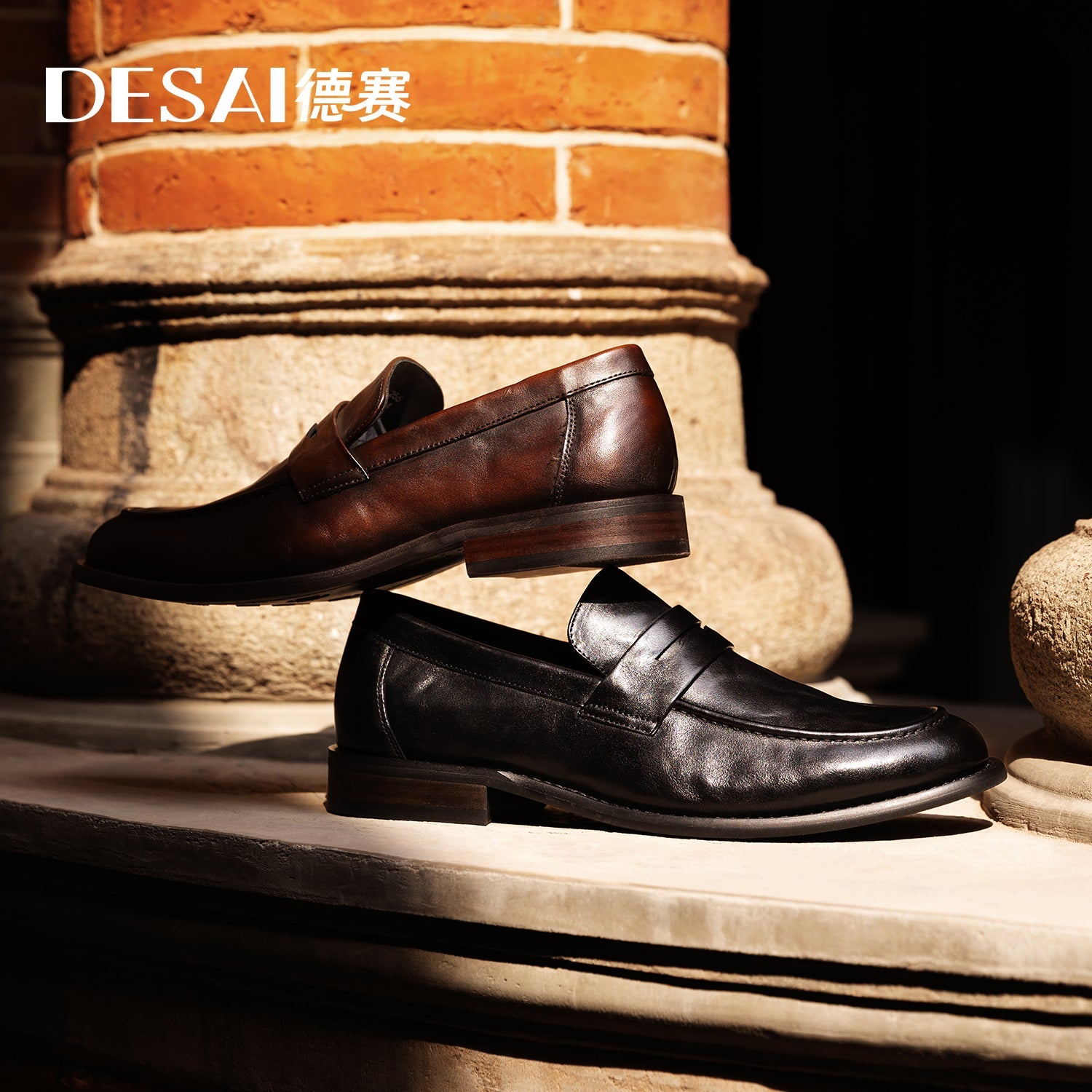 Sapato Loafer Desai Penny Heritage